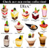 DLux 100 x 3 oz Mini Dessert Cups (no Spoons), Square Tall - Clear Plastic Parfait Appetizer Cup - Small Reusable Serving Bowl for Tasting Party Desserts Appetizers - With Recipe eBook