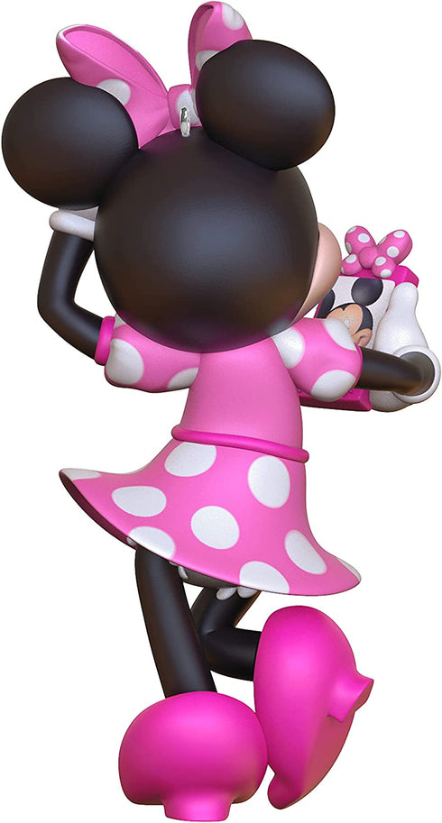 Hallmark Keepsake Christmas Ornament 2021, Disney Minnie Mouse Phoning a Friend