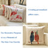 16 X 16 Inch 4 PCS Beige Sublimation Blanks Linen Throw Pillow Case Cushion Cover Pillowcase Shams for Sofa Vinyl Projects DIY Personalized Heat Press Printing NO Pillow Insert Decorative Square