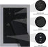 Hongkee 4x6 Picture Frame,Made of Solid Wood and High Definition Glass,Set of 4 Washed Grey(HK012015-SD4X6-WG(4PK))