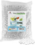 Galashield Clear Glass Marbles for Vases Bulk Round 500 Pieces