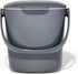 OXO Good Grips Easy-Clean Compost Bin - Charcoal - 0.75 Gal/2.83 L