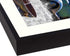 Golden State Art, 11x14 Black Picture Frame Displays Photo 8x10 with Ivory Mat or 11x14 Without Mat for Wall Mounting Aluminum Frames with Real Glass (Pack of 1)