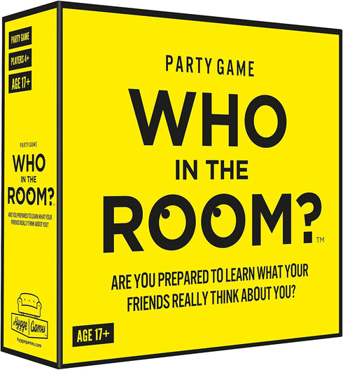 Hygge Games Who in The Room? Party Gamef Yellow