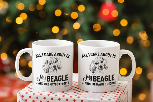 Beagle Mom Gifts Mug For Christmas Women Men Dad Decor Lover Decorations Stuff I Love Beagles Coffee Accessories Talking Art Apparel Funny Birthday Gift Home Supplies Products Dog Coffee Cup Mugs