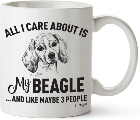 Beagle Mom Gifts Mug For Christmas Women Men Dad Decor Lover Decorations Stuff I Love Beagles Coffee Accessories Talking Art Apparel Funny Birthday Gift Home Supplies Products Dog Coffee Cup Mugs