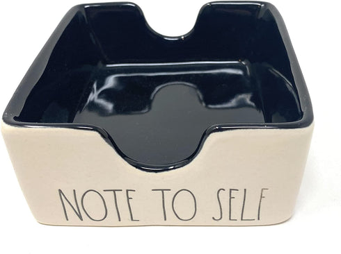 Rae Dunn Note to SELF Post It Note Holder Desk Accessory