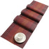 Pauwer Placemats with Table Runner Set Heat Resistant Washable Woven Vinyl Placemats Set of 6 and Runners for Dining Table Wipe Clean