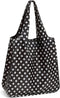 Kate Spade New York Reusable Shopping Tote with Zipper Storage Pouch, Lightweight Foldable Produce Bag