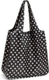 Kate Spade New York Reusable Shopping Tote with Zipper Storage Pouch, Lightweight Foldable Produce Bag