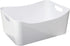 YBMHOME OPEN BIN STORAGE BASKET KITCHEN PANTRY, BATHROOM VANITY, LAUNDRY, HEALTH AND BEAUTY PRODUCT SUPPLY ORGANIZER, UNDER CABINET CADDY 2153 (Medium, White)