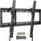 Perlegear Tilt TV Wall Mount Bracket Low Profile for Most 26-75 Inch LED LCD OLED Flat Curved Screen TVs, Large Tilting Mount Fits 16, 18, 24 Inch Studs Max VESA 600x400mm Supports up to 132lbs