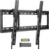 Perlegear Tilt TV Wall Mount Bracket Low Profile for Most 26-75 Inch LED LCD OLED Flat Curved Screen TVs, Large Tilting Mount Fits 16, 18, 24 Inch Studs Max VESA 600x400mm Supports up to 132lbs