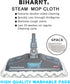 BIHARNT 6 Pack Washable Steam Mop Pads Replacement for Bissell PowerFresh 1940 1806 1544 2075 Series Steam Cleaner