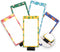 5 Pack Magnetic Notepads for Fridge with Pen Holder, Full Magnet Back Notepad, to Do List, Grocery Shopping, Summer Theme, 6" x 3", 50 Sheets, Magnet Memo Pad for Fridge, Locker, File Cabinet, etc