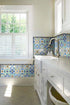 12 PC Pack Backsplash Tile Stickers 6x6 Inch (15x15cm) for Home Decoration Bathroom & Kitchen Vinyl Tile Decals Peel and Stick DIY Wall Sticker Stairs Decals (TS12-001)