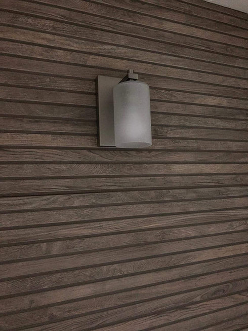 Giluta Frosted Seeded Glass Shade Cylinder Glass Lamp Shade Replacement, Modern Style Wall Sconce Pendant Lamp Shades with 1-5/8 Inch Fitter (A00008)