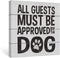 SUMGAR Black and White Wall Art Dorm Bedroom Inspirational Quotes Canvas Paintings Grey Dog Funny Sayings Pictures Animal Framed Artwork Prints Puppy Gifts Front Door Decor,12x12 inch