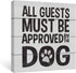 SUMGAR Black and White Wall Art Dorm Bedroom Inspirational Quotes Canvas Paintings Grey Dog Funny Sayings Pictures Animal Framed Artwork Prints Puppy Gifts Front Door Decor,12x12 inch