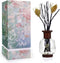 Reed Diffuser Set for Women Gift, Sandalwood Flowers Fragrance Oil Diffuser Sticks Indoor Decor for Home and Office, Living Room, Bathroom, Bedroom, Birthday Gifts