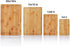 Bamboo Cutting Boards (9x 6") for Kitchen with Juice Groove Kitchen Chopping Small Wood Cutting Board for Meat Butcher Block for Chopping Meat Vegetables Fruits Cheese
