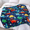 Mermaker Dinosaur Blanket for Boys, Dinosaur Toddler Blanket for Boys and Girls, Cute Dinosaur Blankets for Kids, Toddler Boys Blanket Soft Dinosaur Fleece Kids Blanket for Toddler Bed (50x60 inch)