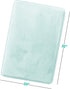 Clara Clark Bathroom Rugs, Ultra Soft Plush Bath Mat for Bathroom, Non-Slip, Velvet Memory Foam Bath Rugs, 20 x 32, Solid Aqua Light Blue