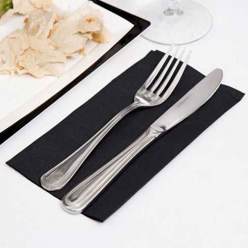 2 Ply Black Dinner Napkin Pack of 100