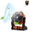 Camping Fan with LED Lantern, Portable Rechargeable USB Table Fan, Battery Operated Powered Fan 270°Head Rotation & Stepless Speed for Camping Accessories, Bedroom, Table, Tent, Travel