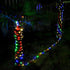 200 Led Outdoor Solar Rope Lights with Remote 72Ft 8 Modes Timing Function Waterproof Trampoline String Lights for Deck Yard Garden Party Christmas Decorations