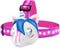 Kids Headlamp Flashlight - Unicorn Toys for Girls, Kids Camping Accessories LED Headlight for Reading Camping Running, Ideal Birthday Christmas Gifts for Girls Boys- Battery Included