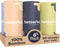 Betterway Bamboo Paper Towels - 6 Rolls, 2 Ply - Plastic Free, Disposable Kitchen Paper Towels - Select Size, Tree Free, Compostable, Strong & Absorbent - Sustainable Product w/ Eco Friendly Packaging