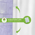 XL Heavy Duty PEVA White Shower Curtain Liner with Suction Cups - 70 X 78 in. Long
