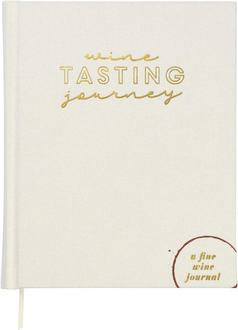 C.R. Gibson White"Wine Tasting Journey" Guided Journal, 6.5'' W x 8'' L, 200 Pages