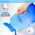 QuiFit Gallon Water Bottle Motivational - with Time Marker & Straw Leak-Proof BPA Free Durable Reusable 128oz Water Jug for Fitness, Gym and Outdoor Sports