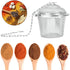 Tea Ball Infuser Stainless Steel Tea Strainer Mesh Ball Herbal Spice Filter Soup Infuser with Chain(L)