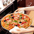 TeamFar Pizza Pan, 10? & 12? & 13.4?, 3 Pcs Pizza Pan Set Stainless Steel Pizza Pan Round Pizza Oven Pans Tray for Baking Serving, Healthy & Rust Free, Heavy Duty & Dishwasher Safe