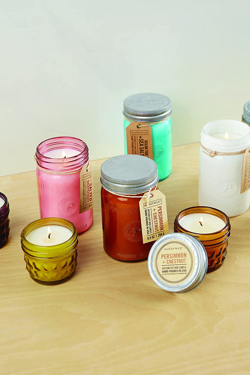 Paddywax Relish Artisan Hand-Poured Scented Candle, 9.5-Ounce, Ocean Tide + Sea Salt