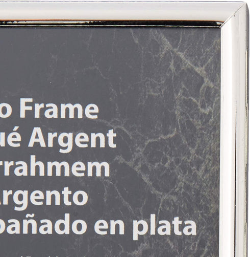 Maturi Rose Gold Colored Thin Edge Photo Frame - 4 x 6-Inch