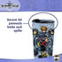 Silver Buffalo Kingdom Hearts Hero Portraits Ceramic Travel Mug with Lid,10-Ounces