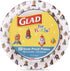 Glad for Kids Rocket Paper Plates, 20 Count - 6 Pack | Small Round Paper Plates with Cute Rocket Design for Kids | Heavy Duty Disposable Soak Proof Microwavable Paper Plates for All Occasions, 7 in.