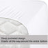 Soft Stretch Queen Size Fitted Sheet Only - Jersey Knit, Cozy T-Shirt Like & 4-Way Stretchy Snug Fit & Stay in Place, No More Slipping Off for Mattress (Deep: 5"-16") - White, Queen