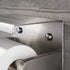 YIGII Toilet Paper Holder with Shelf - Stainless Steel Toilet Roll Holder Self Adhesive or Wall Mounted for Bathroom