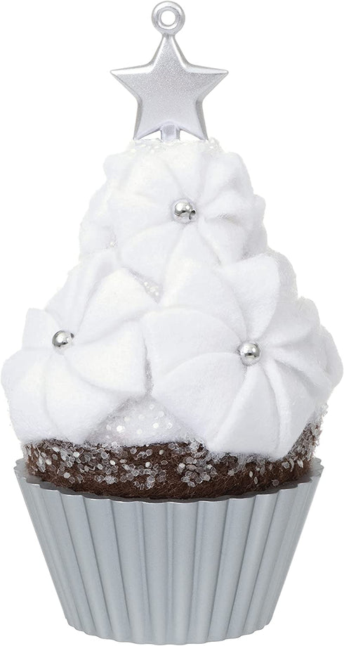 Hallmark Keepsake Christmas Ornament 2021, Christmas Cupcakes Star-Tipped Sweetness