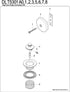 Kingston Brass DLT5301A5 Lift and Turn Tub Drain Kit, Oil-Rubbed Bronze