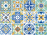 12 PC Pack Backsplash Tile Stickers 6x6 Inch (15x15cm) for Home Decoration Bathroom & Kitchen Vinyl Tile Decals Peel and Stick DIY Wall Sticker Stairs Decals (TS12-001)