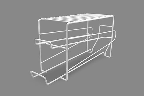 Sorbus Soda Can Rack Beverage Dispenser Dispenses 12 Standard Size 12oz Soda Cans (White)