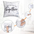 Throw Pillow Covers 18" x 18" Set of 4, Modern Square Cushion Covers Decorative Pillow Covers for Couch Sofa Bedroom Living Room