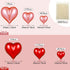 Juinte 2120 Pieces Valentine's Day Vase Filler Wedding Decoration Heart Pearl Red Pink Heart Pearls Water Gels Beads Floating Candles Centerpiece for Valentine Wedding Home Dinning Table Party Decor