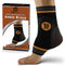 Compression Ankle Brace with Silicone Ankle Support and Copper - Plantar Fasciitis Brace for Foot Pain & Achilles Tendonitis Relief - Ankle Brace for Women & Men - Extra Large